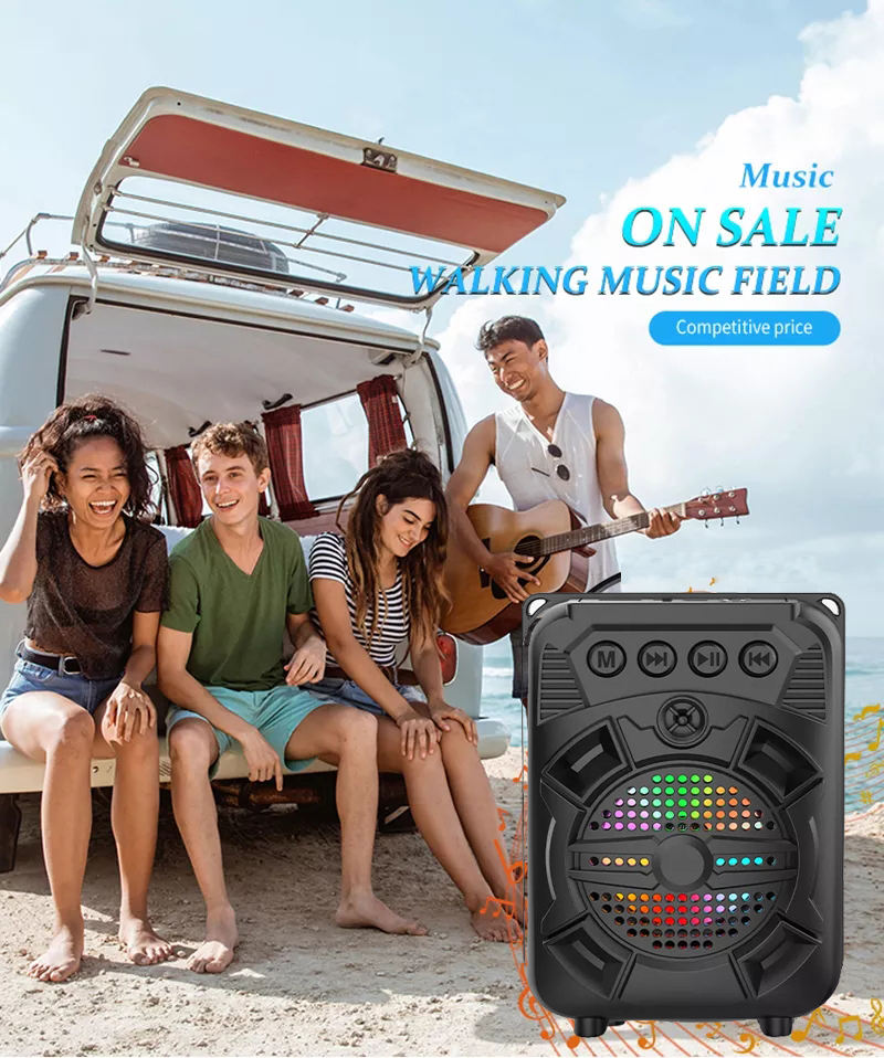 اسپیکر بلوتوثی ۳ اینچ طرح چمدانی مدل ZQS-1315