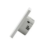 کلید تک پل هوشمند سفید لمسی TUYA با قابلیت کنترل از طریق WiFi و RF433MHz