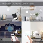 کلید تک پل هوشمند سفید لمسی TUYA با قابلیت کنترل از طریق WiFi و RF433MHz