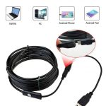 دوربین ( آندوسکوپ ) 1.3 مگاپیکسل لنز 7mm کابل 2 متر ارتباط USB سازگار با ویندوز و اندروید