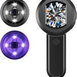 میکروسکوپ دیجیتال پرتابل 100X Digital Handheld Microscope دارای نمایشگر 2 اینچی مدل HM020