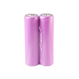 باتری لیتیوم یون 3.7V سایز 18650 شیرینگ دوتایی