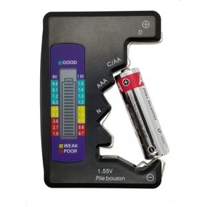 تستر باتری دیجیتالی مدل Universal-01