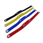 تگ RFID دستبندی سیلیکونی 125KHZ طرح شیائومی رنگ قرمز