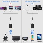 دانگل بلوتوث فرستنده و گیرنده صوتی USB مدل TR6