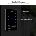 دستگاه اکسس کنترل هوشمند TUYA با قابلیت کنترل از طریق WIFI و تگ 13.56MHZ/125KHz مدل S10