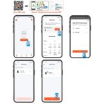 دستگاه اکسس کنترل هوشمند TUYA با قابلیت کنترل از طریق WIFI و تگ 13.56MHZ/125KHz مدل S10