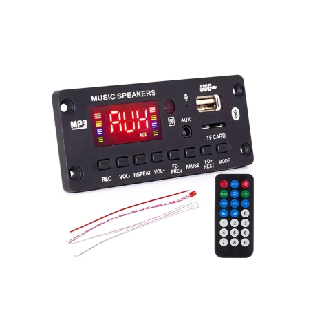 پخش کننده MP3 PLAYER پنلی بلوتوثی دارای آمپلی فایر 2X25W مدل KH-G010