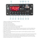 پخش کننده MP3 PLAYER پنلی بلوتوثی دارای آمپلی فایر 2X25W مدل KH-G010