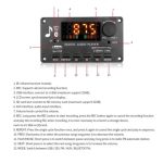 پخش کننده MP3 PLAYER پنلی بلوتوثی ولوم دار دارای آمپلی فایر 2X40W مدل KH-G022