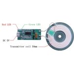 ماژول شارژر وایرلس 5W مدل HW-225 به همراه صفحه کویل شارژ