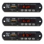 پخش کننده MP3 PLAYER پنلی بلوتوثی 12V اکولایزردار مدل V20