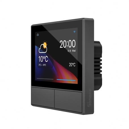 پنل مرکزی لمسی هوشمند مشکی SONOFF مدل NSPanel-EU