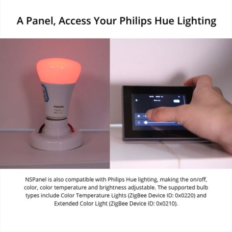 پنل مرکزی لمسی هوشمند مشکی SONOFF مدل NSPanel-EU