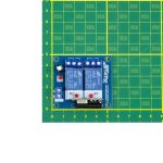 فرستنده گیرنده 2 کاناله صنعتی 433MHZ رادیویی با ریموت کد لرن ایرانیک