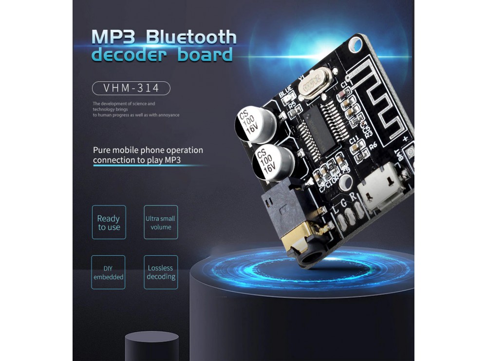 ماژول بلوتوث صوتی VHM-314 با پورت MICRO USB