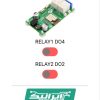 برد کاربردی صنعتی دو رله IOT بر اساس ماژول ESP32
