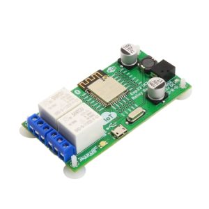 برد کاربردی صنعتی دو رله IOT بر اساس ماژول ESP32