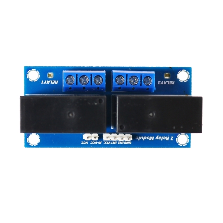 ماژول رله 12 ولت ایزوله 10 آمپر دو کاناله ایرانیک