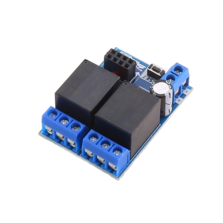 برد توسعه ماژول ESP8266 دو رله 5 ولت مخصوص هوشمند سازی ایرانیک