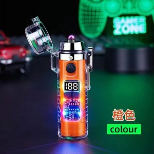 فندک الکتریکی شارژی مدل HB-256 برند Double Arc