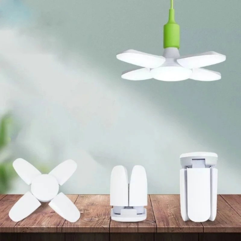 لامپ ال ای دی 50 وات هالی استار مدل FAN BULB FOUR BLADE 4 in 1 پایه E27