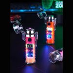فندک الکتریکی شارژی مدل HB-256 برند Double Arc