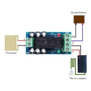 ماژول بک آپ باتری با سوئیچ اتوماتیک مدل XH-M350