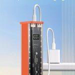 کیس پاوربانک شفاف فست شارژ مدل BQ-S18PD با قابلیت PD 22.5W