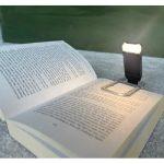 چراغ LED مطالعه گیره ای مشکی با قابلیت شارژ