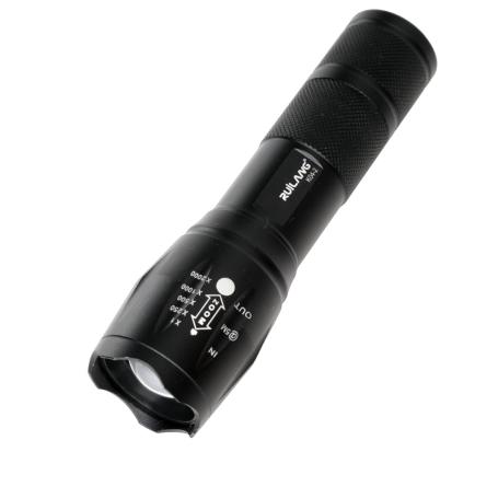 چراغ قوه دو لامپه XPE+UV زوم دار مدل K04-2