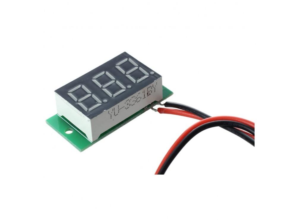 ولت متر بدون قاب خودرو مدل روپنلی دو سیمه