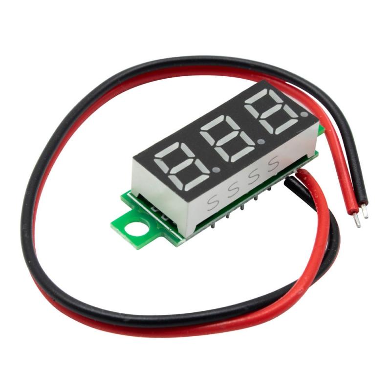 ولت متر بدون قاب خودرو مدل روپنلی دو سیمه