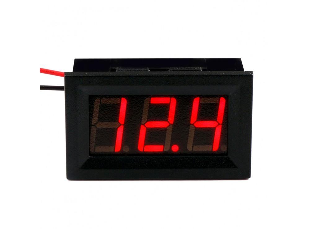 ولت متر قاب دار خودرو مدل روپنلی دو سیمه