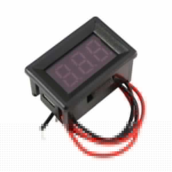 ولت متر قاب دار خودرو مدل روپنلی دو سیمه