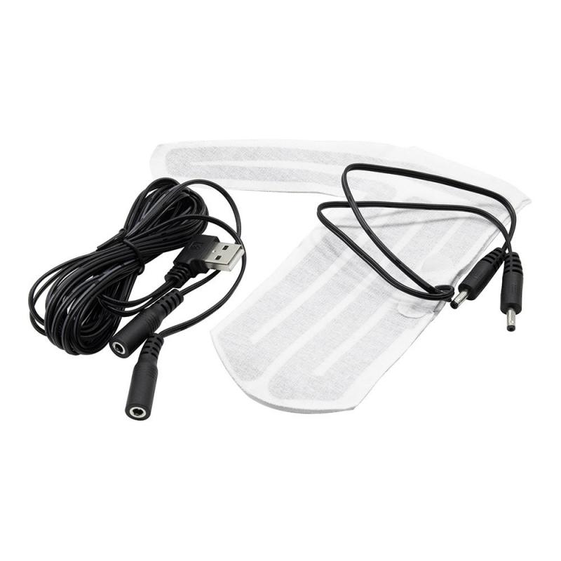 پد حرارتی دستکش 5 ولت USB مناسب موتور سواران کارکرد با پاور بانک