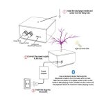 دستگاه موزیکال برج تسلا بلوتوثی Tesla Coil