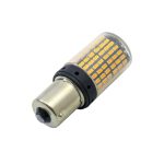 لامپ LED خودرویی 144تایی تک کنتاکت 25W نارنجی دوتایی