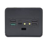 کیس پاوربانک 24 سلولی 80000mAh با ورودی Micro - Type-C - Lightning و چهار خروجی USB مدل C24-PD