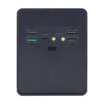 کیس پاوربانک 40 سلولی 120000mAh با ورودی Micro - Type-C - Lightning و چهار خروجی USB مدل D40-PD