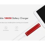 کیس پاوربانک جیبی تک سل فلزی دارای خروجی 5V 1A