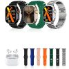 ساعت هوشمند KEQIWEAR مدل KW52 Ultra3 به همراه ایرپاد پرو و 7 عدد بند