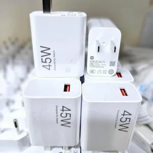 شارژر 45 وات شیائومی مدل MDY-17-EE اصل سر جعبه