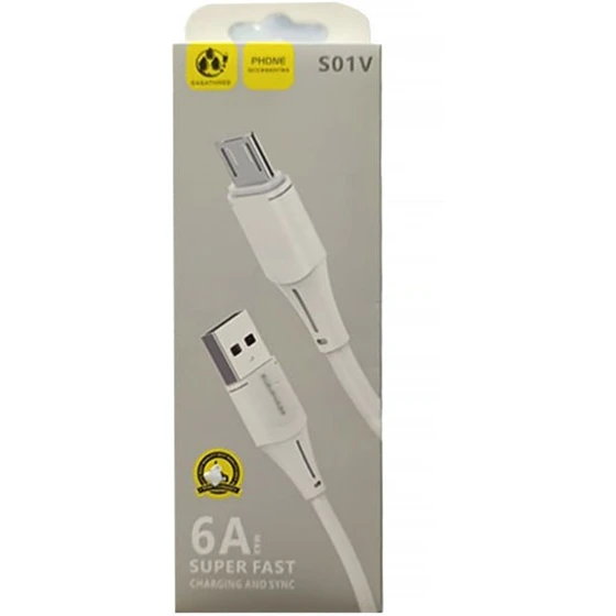 کابل شارژ Micro USB مارک Sasathree مدل S01V