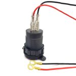 شارژر USB خودرو رو پنلی با دو خروجی و نمایشگر 4.2A