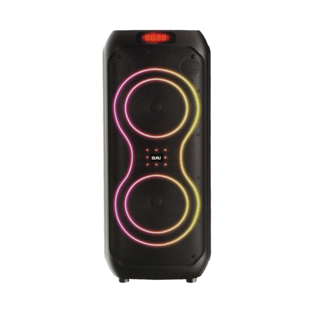 اسپیکر بلوتوثی قابل حمل بوکو مدل BS-086 به همراه میکروفون و ریموت کنترل