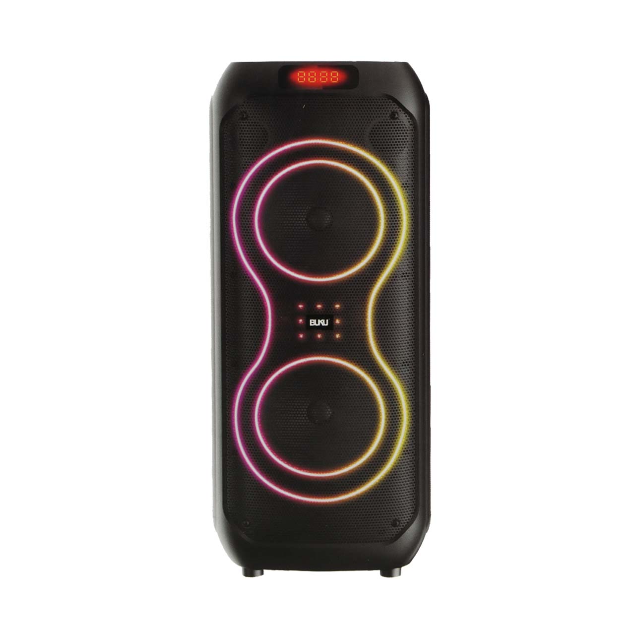 اسپیکر بلوتوثی قابل حمل بوکو مدل BS-086 به همراه میکروفون و ریموت کنترل