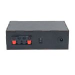 پخش‌کننده و آمپلی‌فایر بلوتوثی خودرویی مدل Wood-Stereo همراه با کابل فندکی