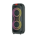اسپیکر بلوتوثی قابل حمل بوکو مدل BS-086 به همراه میکروفون و ریموت کنترل