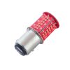 لامپ LED خودرویی دو کنتاکت 5W قرمز (مدل 4014 پایه BAY15D)